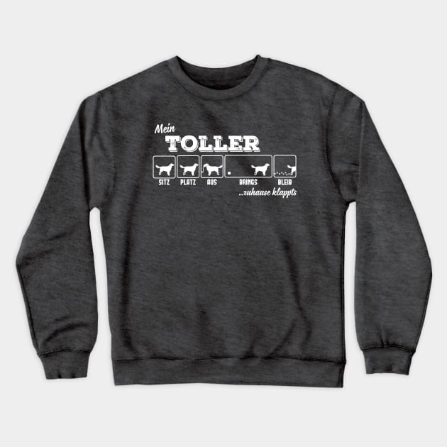 Toller (Nova Scotia Duck Tolling Retriever) Crewneck Sweatshirt by nektarinchen